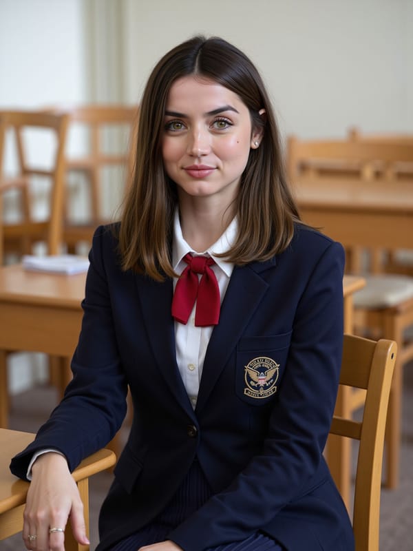 Schoolgirl Ana (61 pics)