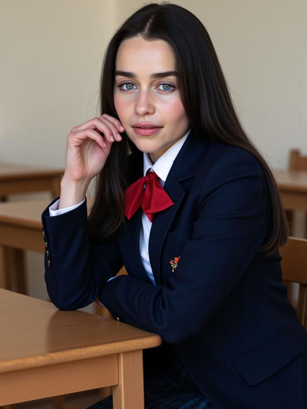 Schoolgirl Emilia (82 pics)